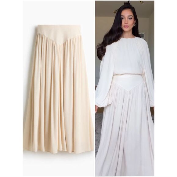 H&M Dresses & Skirts - H&M LIMITED EDITION LONG VISCOSE SKIRT